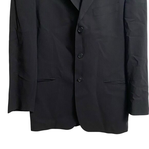 Hugo Boss Einstein Sigma 3-Button Wool Suit Jacket Blazer Men's 36S Navy Preppy - Picture 8 of 15